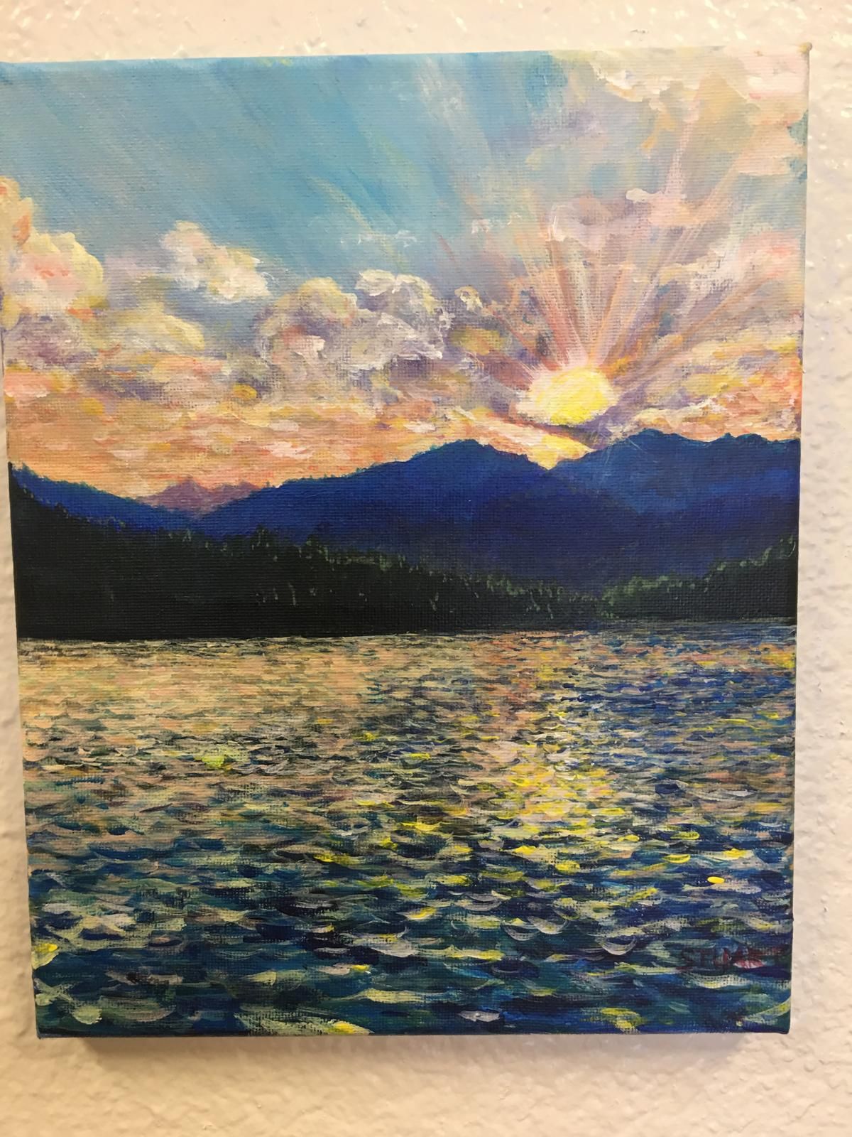 Mountain Lake Sunrise
